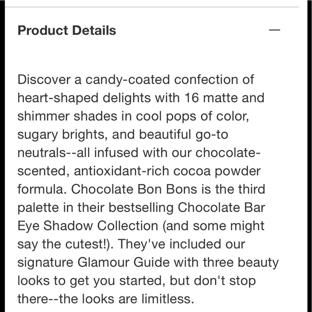 Too Faced Chocolate Bon Bons Eyeshadow - Picture 4 of 5